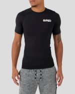 COMPRESSION TEE SHORT SLEEVE - BLACK
