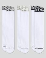 3 PACK - BAND CREW - WHITE