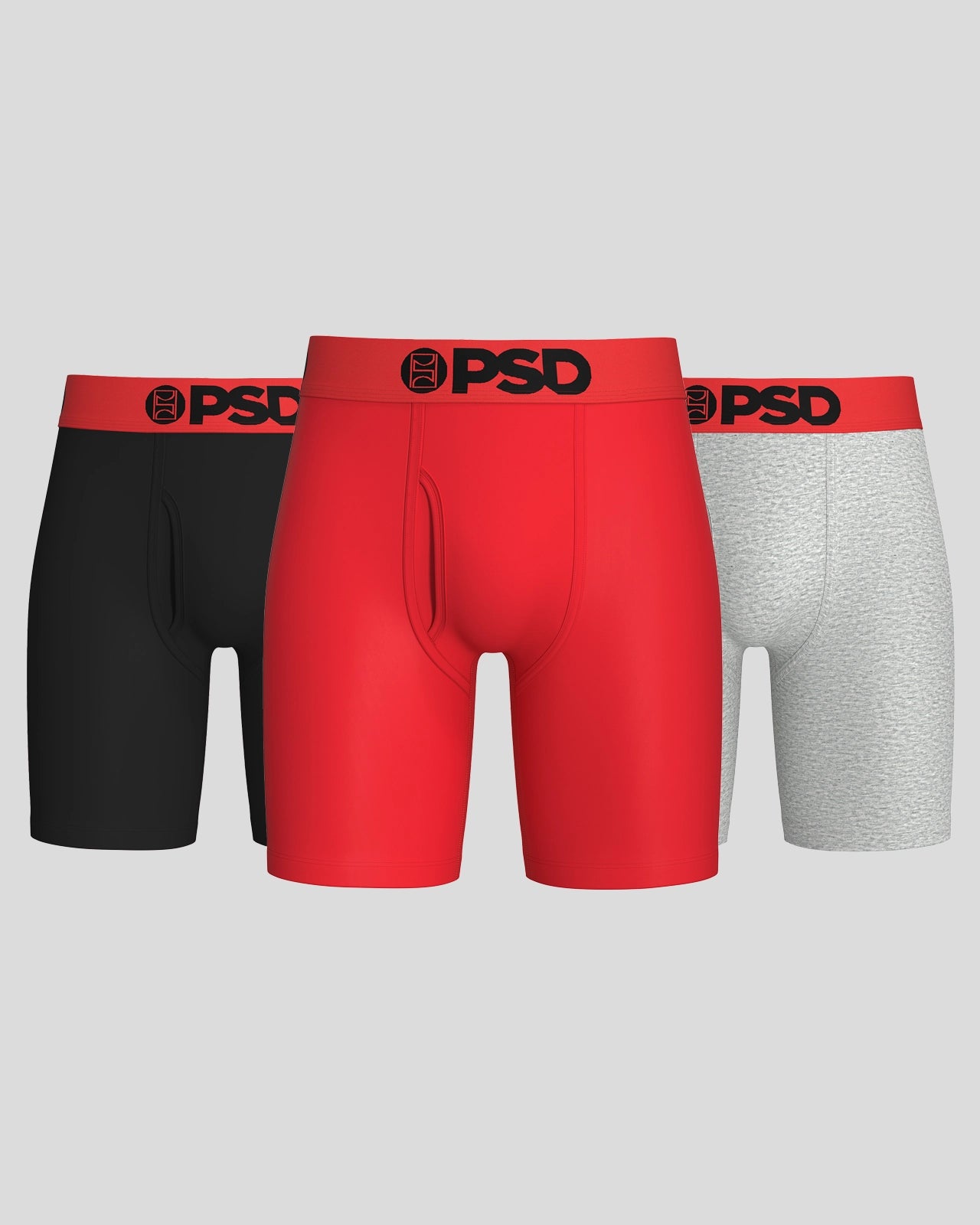 MODAL 3 PACK - RED/GREY/BLACK