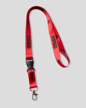 VARSITY RED LANYARD